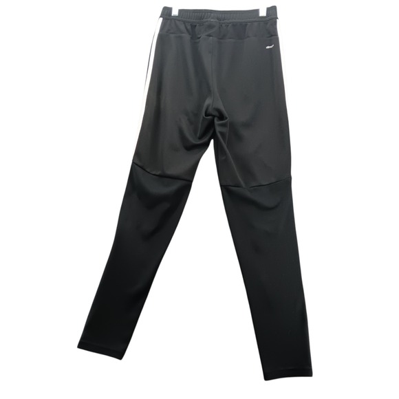 Adidas Pant Men Small Black Climacool 3-Stripes Track Athletic Train Ankle Zip - Picture 2 of 9